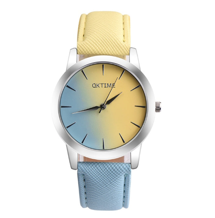 Fashion Colorful Retro Rainbow Design Watch