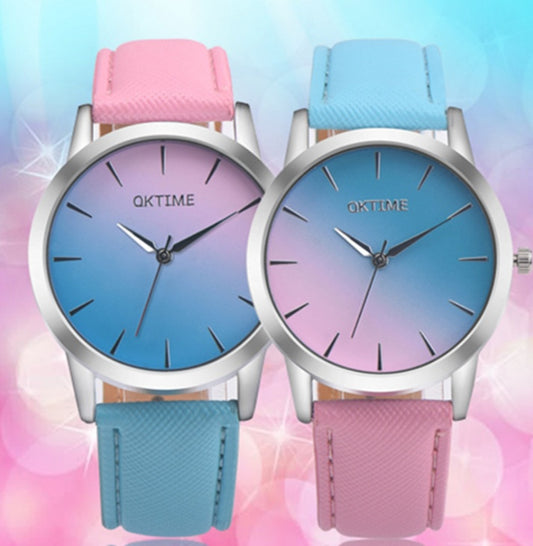 Fashion Colorful Retro Rainbow Design Watch