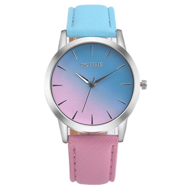 Fashion Colorful Retro Rainbow Design Watch