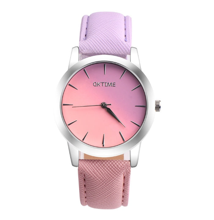 Fashion Colorful Retro Rainbow Design Watch