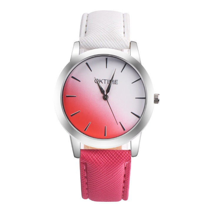 Fashion Colorful Retro Rainbow Design Watch