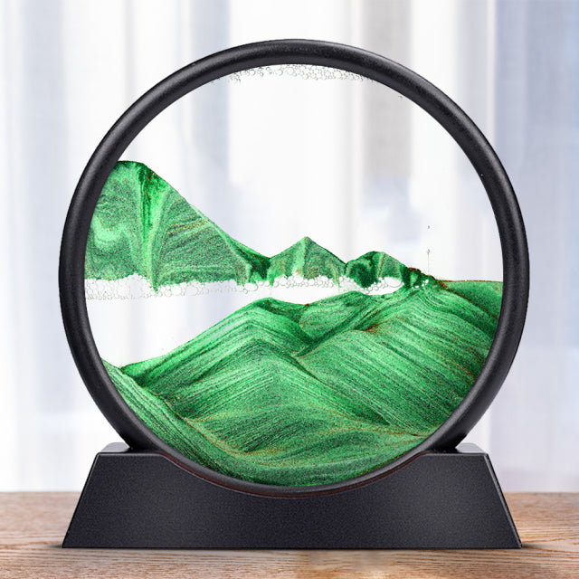 3D Hourglass Sand Picture Creator Lamp