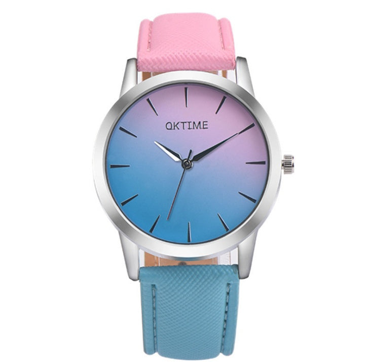 Fashion Colorful Retro Rainbow Design Watch