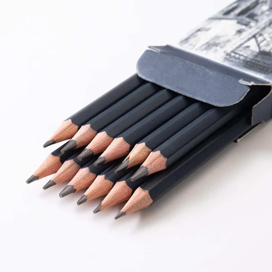 12Pcs Charcoal Sketch Pencils