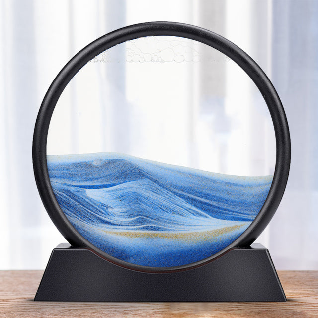 3D Hourglass Sand Picture Creator Lamp