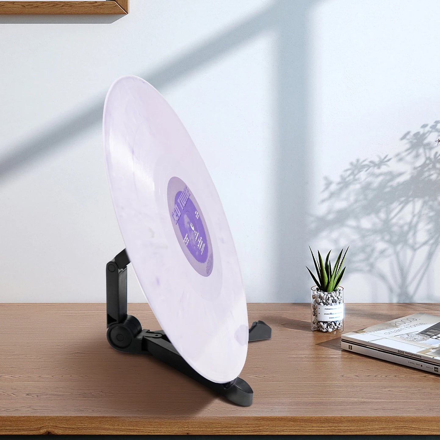 Foldable LP Vinyl Record Display Rack