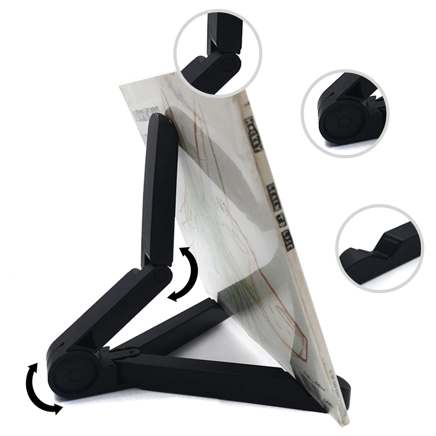 Foldable LP Vinyl Record Display Rack