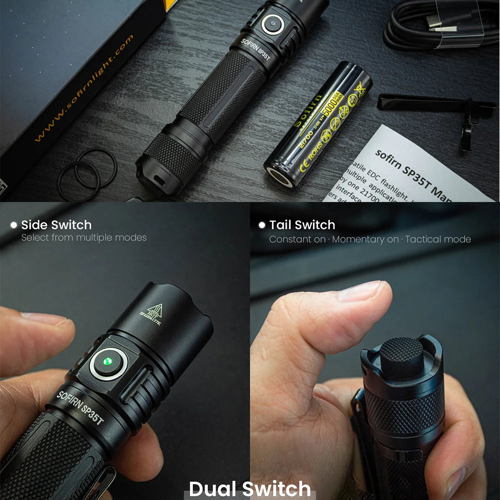 LED Tactical Flashlight