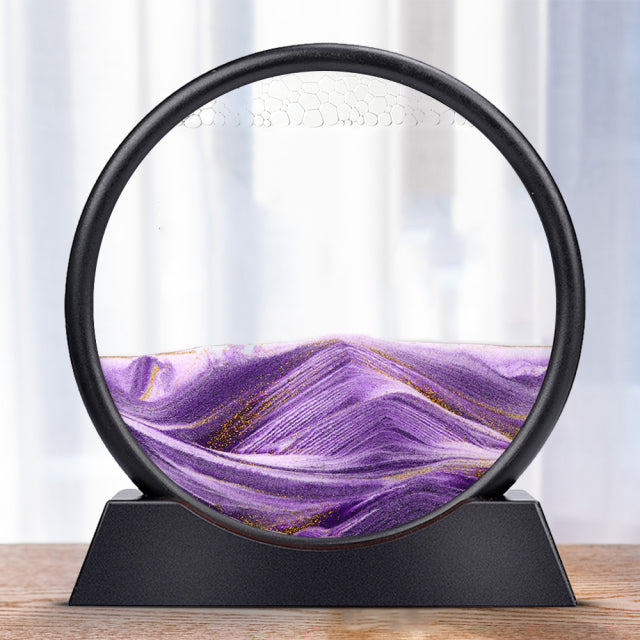 3D Hourglass Sand Picture Creator Lamp