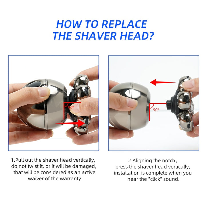 Men's Grooming Kit Wet Dry Electric Shaver
