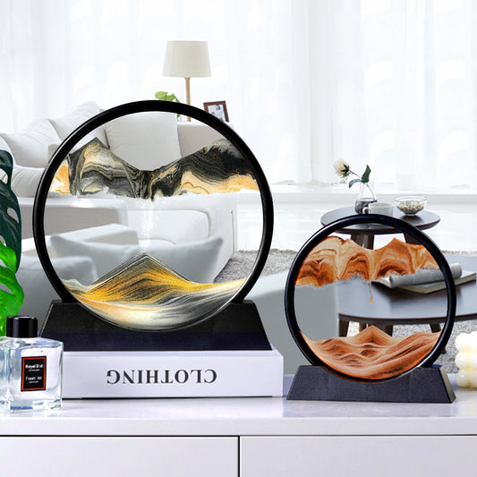 3D Hourglass Sand Picture Creator Lamp