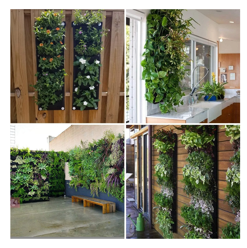 Vertical Hanging Garden Planter Flower Pots